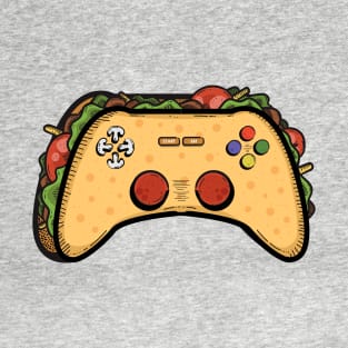 Gaming and Taco Gifts for Gamer Boy T-Shirt